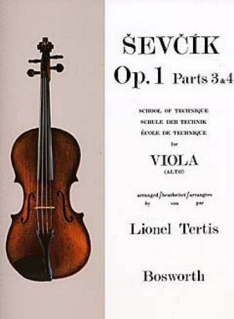 ŠEVČIK:SCHOOL OF TECHNIQUE OP.1/3&4