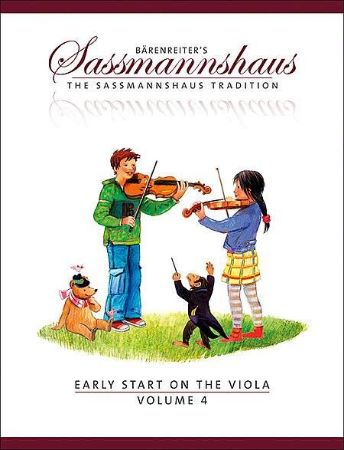 SASSMANNSHAUS:EARLY START ON THE VIOLA VOL.4