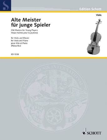 ALTE MEISTER FUR JUNGE SPIELER VIOLA UND KLAVIER