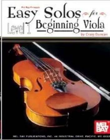 DUNCAN:EASY SOLOS FOR BEGINNING VIOLA 1