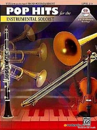 POP HITS INSTRUMENTAL SOLOS VIOLA AND PIANO +CD