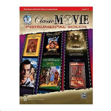 Slika CLASSIC MOVIE INSTRUMENTAL SOLO VIOLA AND PIANO+CD