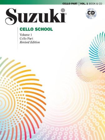 SUZUKI:CELLO SCHOOL VOL.1 +CD