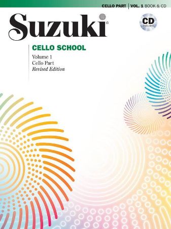 Slika SUZUKI:CELLO SCHOOL VOL.1 +CD