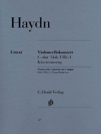 HAYDN:VIOLONCELLO CONCERTO IN C-DUR HOB.VIIb:1 CELLO AND PIANO