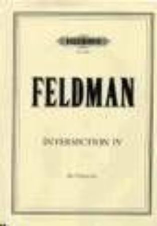 Slika FELDMAN:INTERSECTION IV CELLO