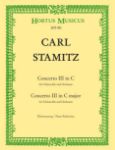 STAMITZ C.:CONCERTO NO.3 IN C MAJOR CELLO AND PIANO