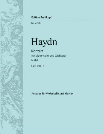 Slika HAYDN:KONZERT D-DUR CELLO AND PIANO