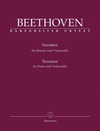 Slika BEETHOVEN:SONATAS FOR VIOLONCELLO & PIANO