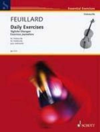 FEUILLARD:TAGLISCHE UBUNGEN/DAILY EXERCISES FOR CELLO