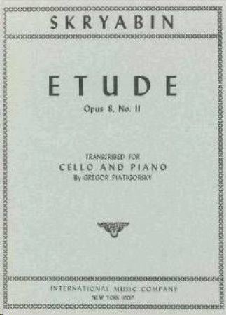 SCRIABIn:ETUDE OP.8 NR.11CELLO