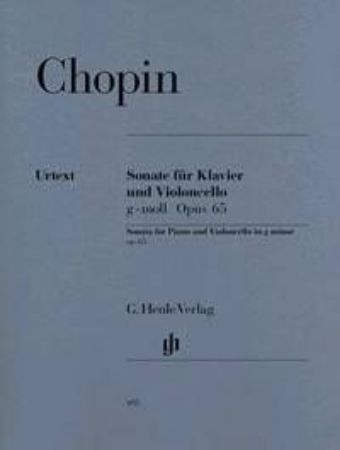 Slika CHOPIN:VIOLONCELLO SONATA G-MINOR OP.65