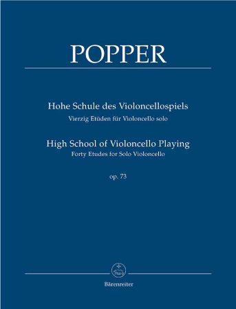 Slika POPPER:HIGH SCHOOL OF CELLO PLAYING OP.73