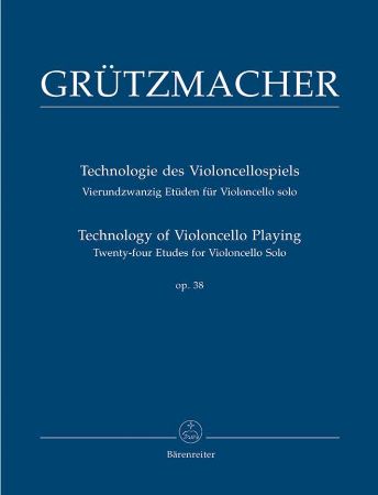 GRUTZMACHER:24 ETUDES FOR CELLO OP.38