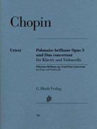 CHOPIN:POLONAISE BRILLANTE OP.3 