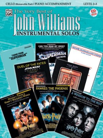 Slika THE VERY BEST OF JOHN WILLIAMS CELLO AND PIANO + CD