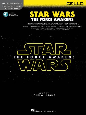 Slika STAR WARS THE FORCE AWAKENS PLAY ALONG CELLO +AUDIO ACCESS