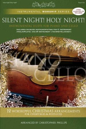 Slika SILENT NIGHT!HOLY NIGHT! FOR CELLO & PIANO +CD