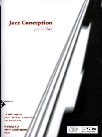 SNIDERO:JAZZ CONCEPTION BASS +CD 21 SOLO ETUDES