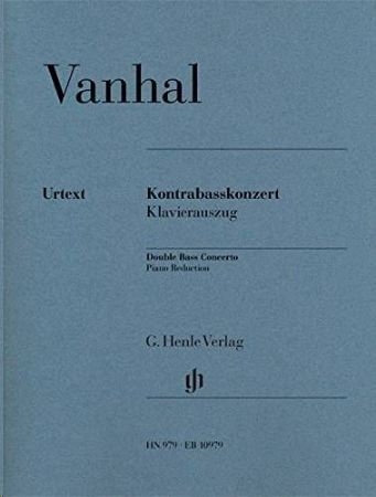 VANHAL:KONTRABASSKONZERT