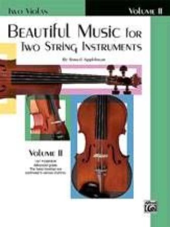 Slika APPLEBAUM:BEAUTIFUL MUSIC FOR TWO STRING INS. VOL.2 TWO VIOLAS