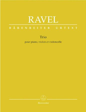 RAVEL:TRIO SCORE AND PARTS