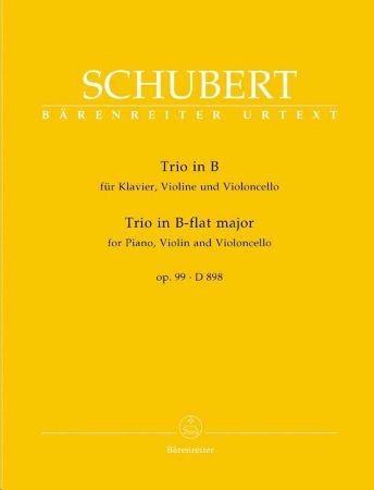 Slika SCHUBERT:TRIO IN B D99,D 898