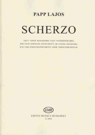 Slika PAPP:SCHERZO FOR 4 STRINGED INST.