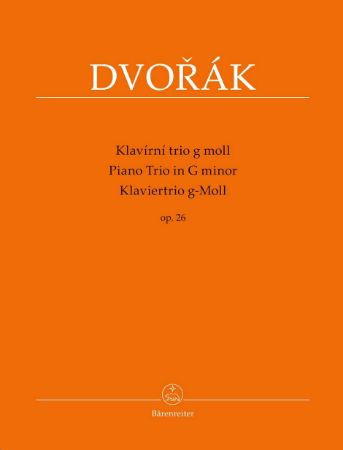 DVORAK:PIANO TRIO G-MOLL OP.26