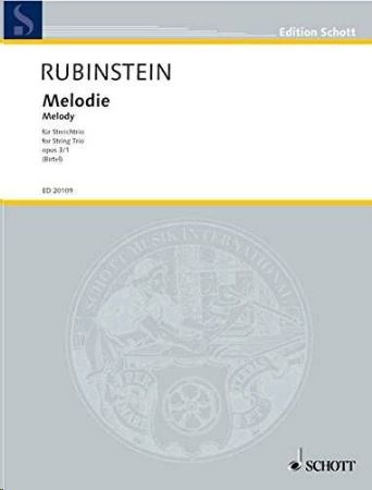 RUBINSTEIN:MELODIE FOR STRING TRIO