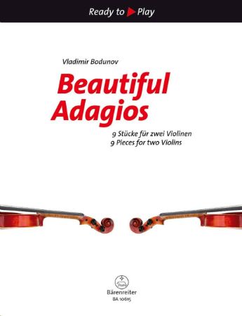 BODUNOV:BEAUTIFUL ADAGIOS FOR TWO VIOLINS