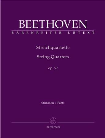 Slika BEETHOVEN:STRING QUARTETS OP.59 PARTS