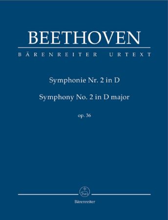 Slika BEETHOVEN:SYMPHONY NO.2/SYMPHONIE OP.36 D MAJOR STUDY SCORE