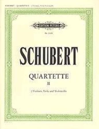 Slika SCHUBERT:QUARTETTE II