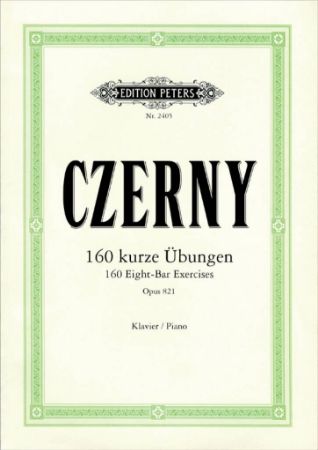 Slika CZERNY:160 KURZE UBUNGEN OP.821