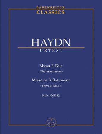 Slika HAYDN:MISSA B-DUR,STUDY SCORE