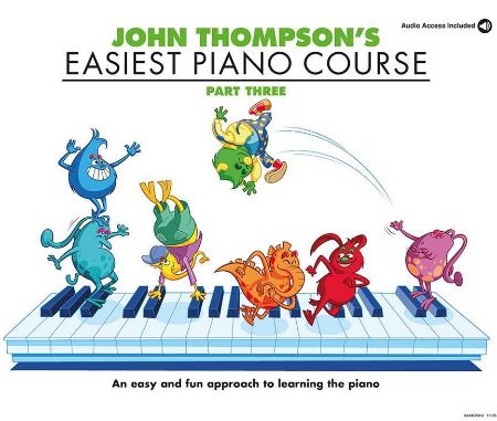 Slika THOMPSON:EASIEST PIANO COURSE 3 +AUDIO ACCESS