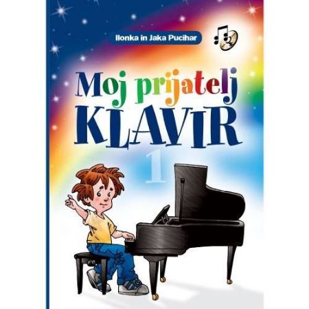 Slika PUCIHAR:MOJ PRIJATELJ KLAVIR 1+ PRIMA VISTA + AUDIO DOSTOP