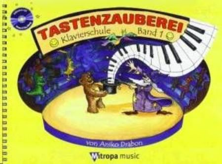Slika DRABON:TASTENZAUBEREI KLAVIERSCHULE 1+CD
