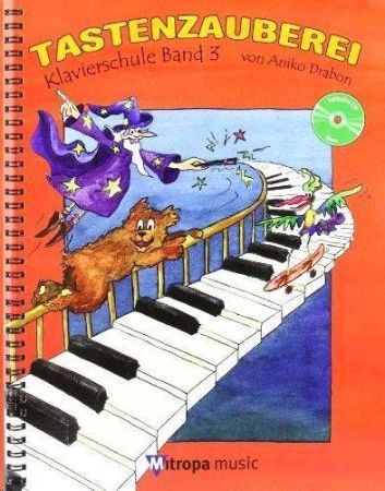 DRABON:TASTENZAUBEREI KLAVIERSCHULE  3+CD