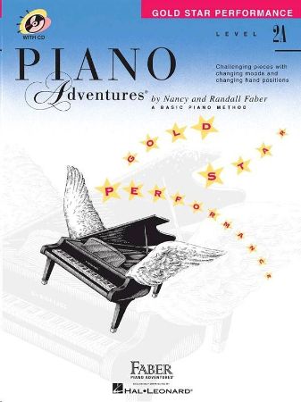 Slika FABER:PIANO ADVENTURES GOLD STAR PERFORMANCE LEVEL 2A +CD