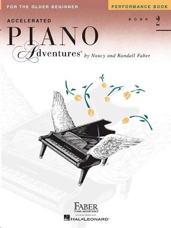 Slika FABER:ACCELERATED PIANO ADVENTURES OLDER BEGINNER PERFORMANCE BOOK 2