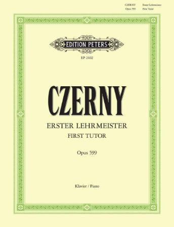 CZERNY:ERSTE LEHRMEISTER OP.599