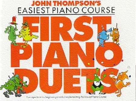 Slika THOMPSON'S EASIEST PIANO COURSE FIRST PIANO DUETS