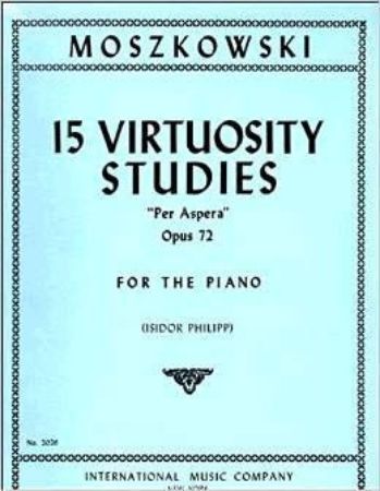 Slika MOSZKOWSKI:15 VIRTUOSITY STUDIES OP.72