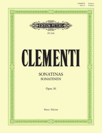 CLEMENTI:SONATINEN/SONATINAS  OP.36 PIANO