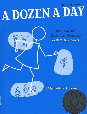 BURNAM:A DOZEN A DAY 1 +CD