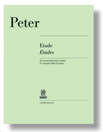 Slika PETER Z.: ETUDE ZA KLAVIR