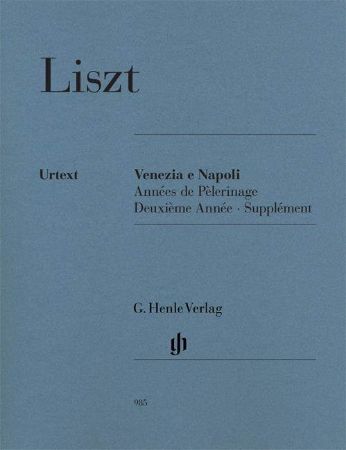 LISZT:VENEZIA E NAPOLI