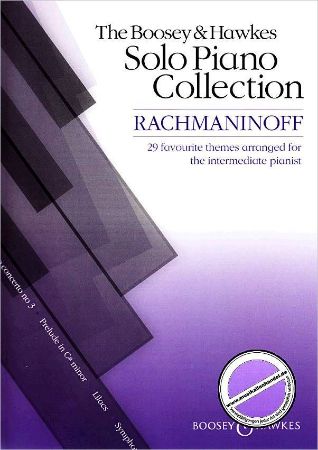 THE BOOSEY & HAWKES SOLO PIANO COLLECTION RACHMANINOFF